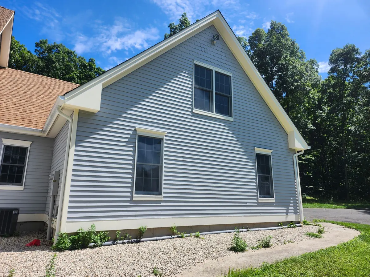Re-sided gable end